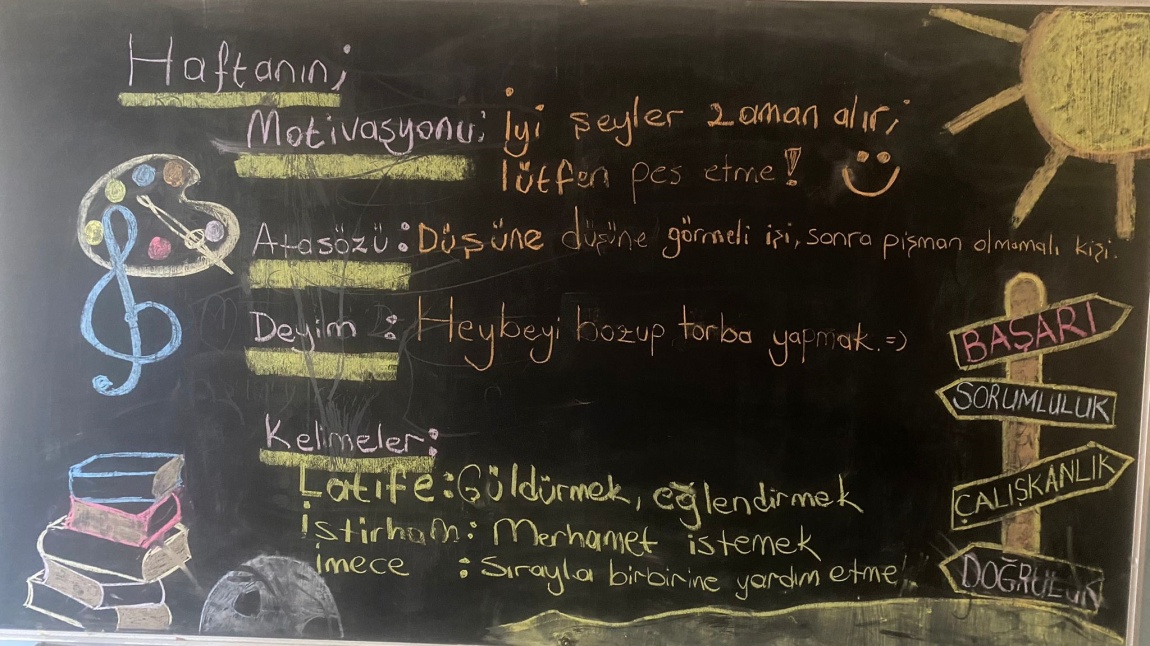 30 Eylül- 4 Ekim Tarihleri Arası Kara Tahtamız